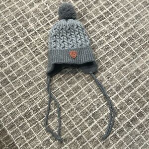 Baby Knit Hat, Fleece Lined